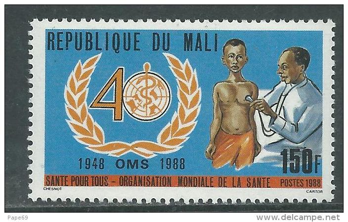 Mali  N° 551 XX 40ème Anniversaire De L'O.M.S. Sans Charnière, TB - Malí (1959-...)