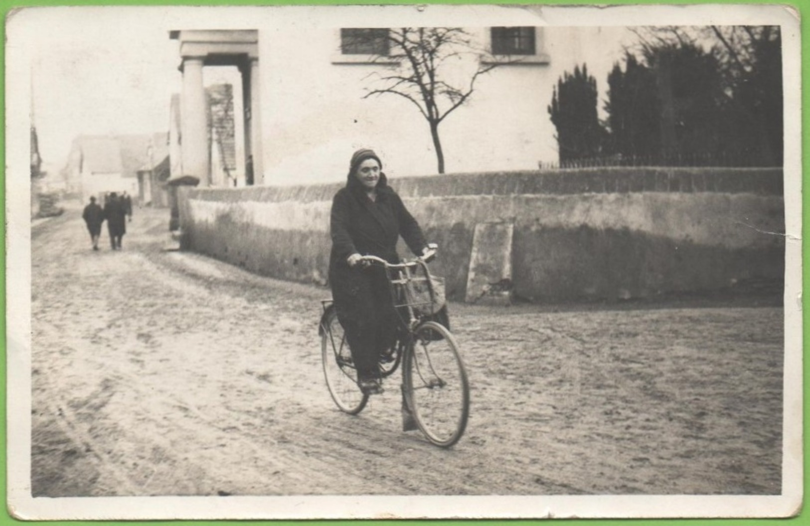 WITTISHEIM Église ,ancien Mur ,neige Carte Photo - Autres & Non Classés