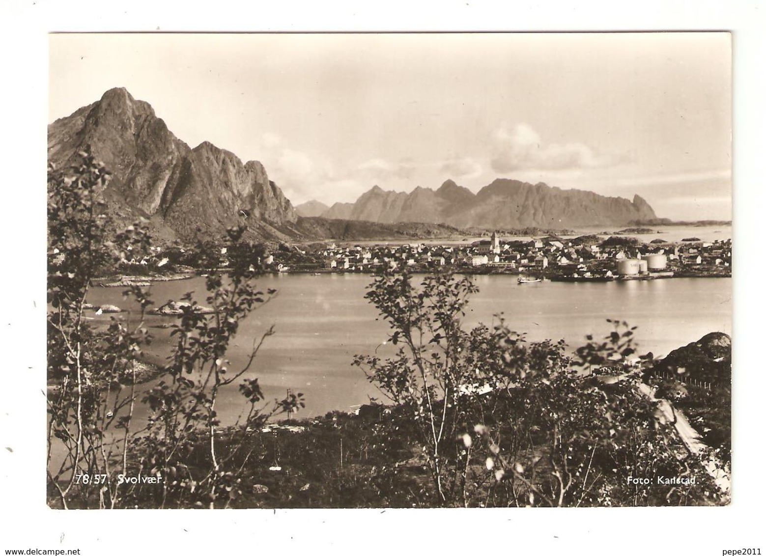 CPA Norvège Norway Norvegen SVOLVÆR Panorama   Peu Commune Uvanlig - Norwegen