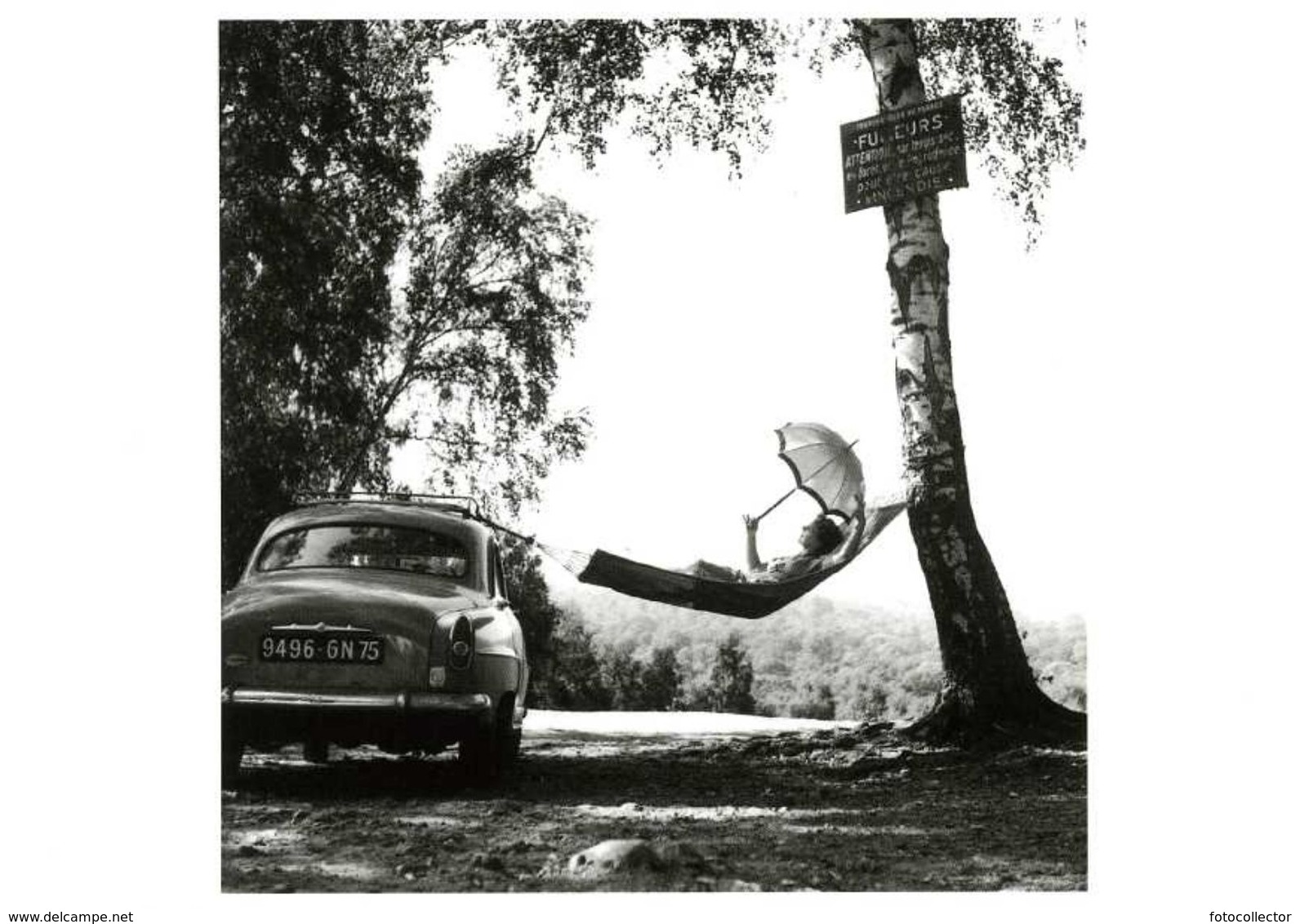 Paulette Dubost Pose Pour Simca Par Doisneau (1959) - Doisneau