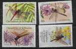 Faune Insectes St-Vincent Grenadines Yvertnr. 479-82 *** MNH - Autres & Non Classés