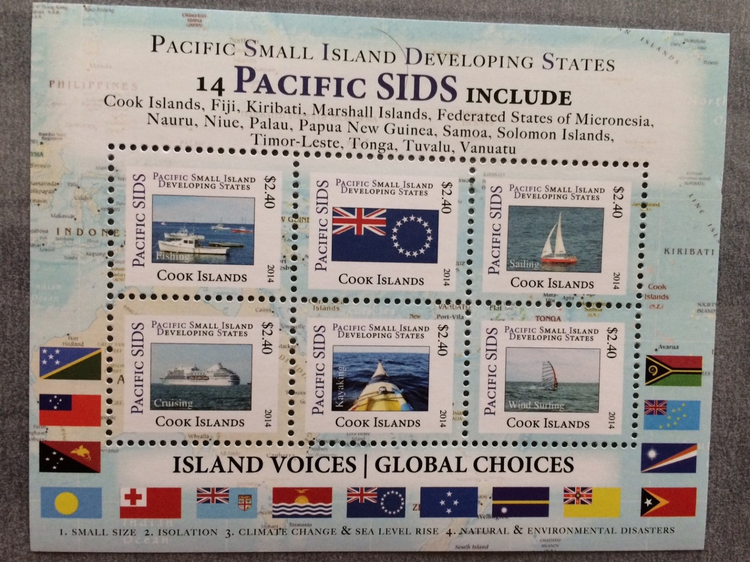 Cook Islands - New Zealand 2014 Ships! Flags Maps MNH** Low Start! - Cook Islands