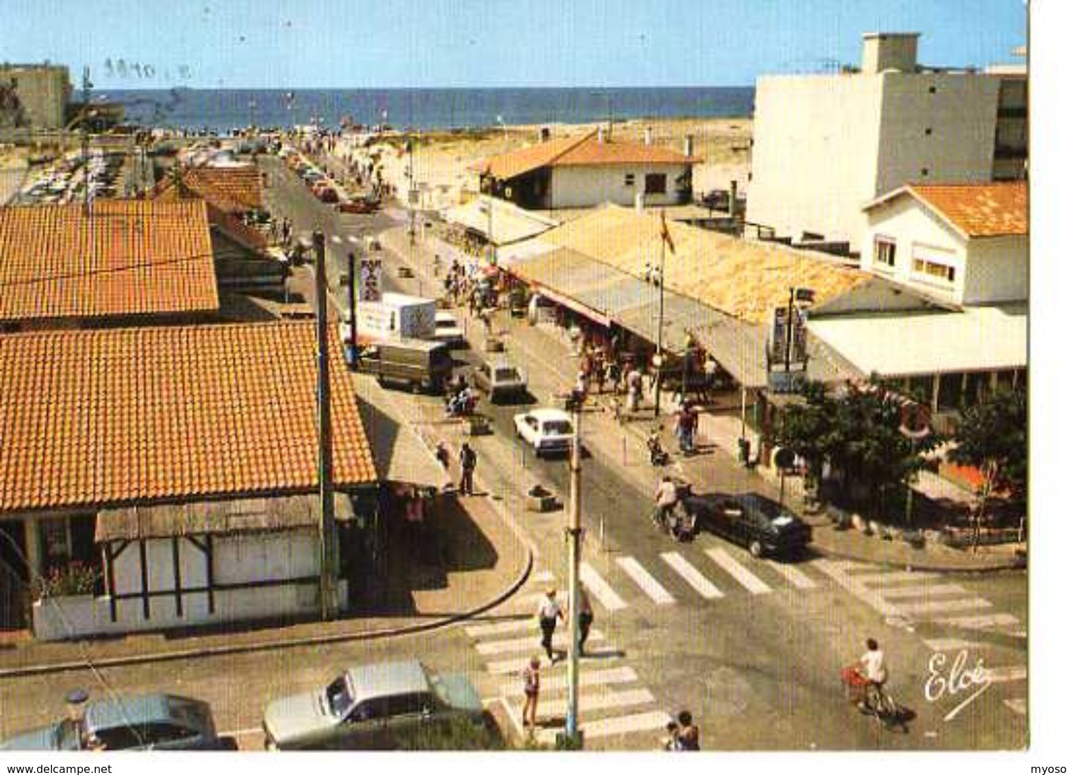 40 BISCARROSSE PLAGE L'avenue De La Plage - Biscarrosse