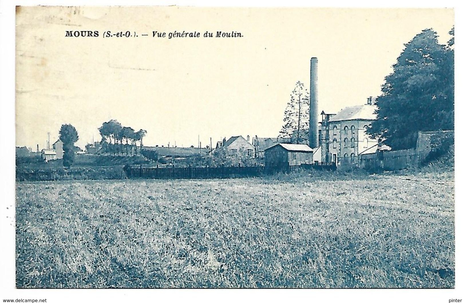 MOURS - Vue Générale Du Moulin - Mours