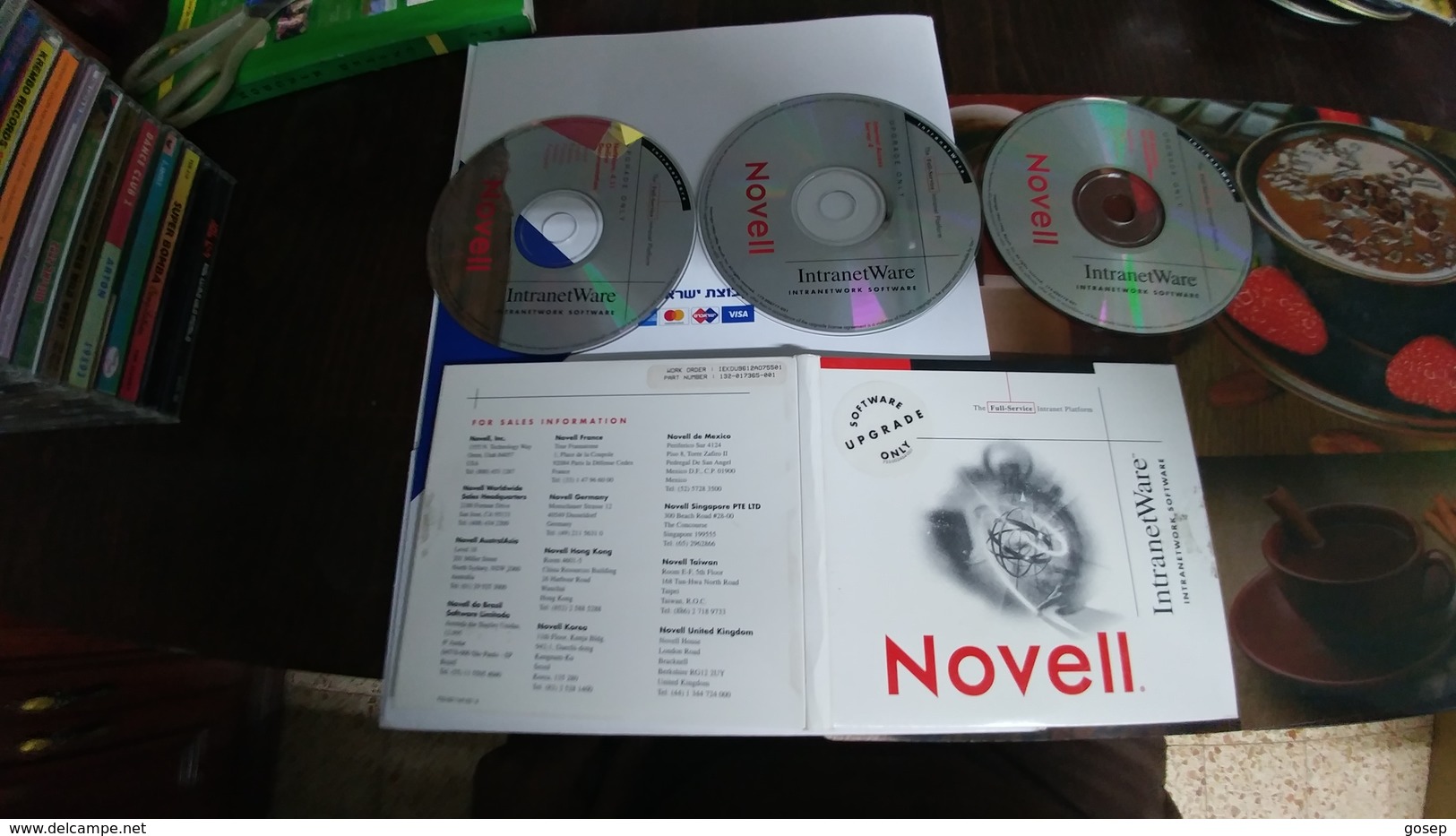 World Novell-3 Disk Compact-(17)-good Payler - Music On DVD
