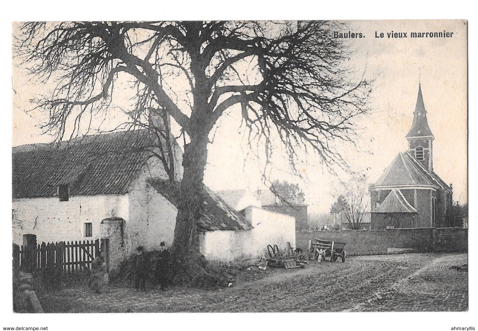 Baulers Le Vieux Marronnier Bon état Animée 1907 ? - Nivelles