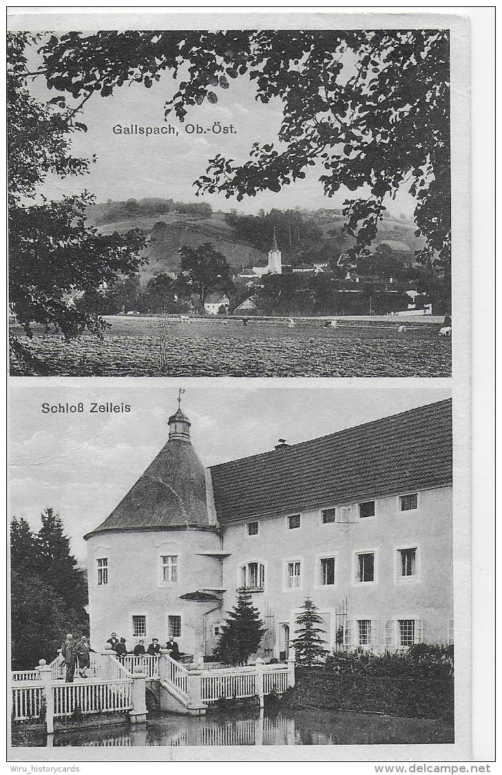 AK 0847  HGallspach Und Schloss Zeileis - Verlag Krill Um 1928 - Gallspach