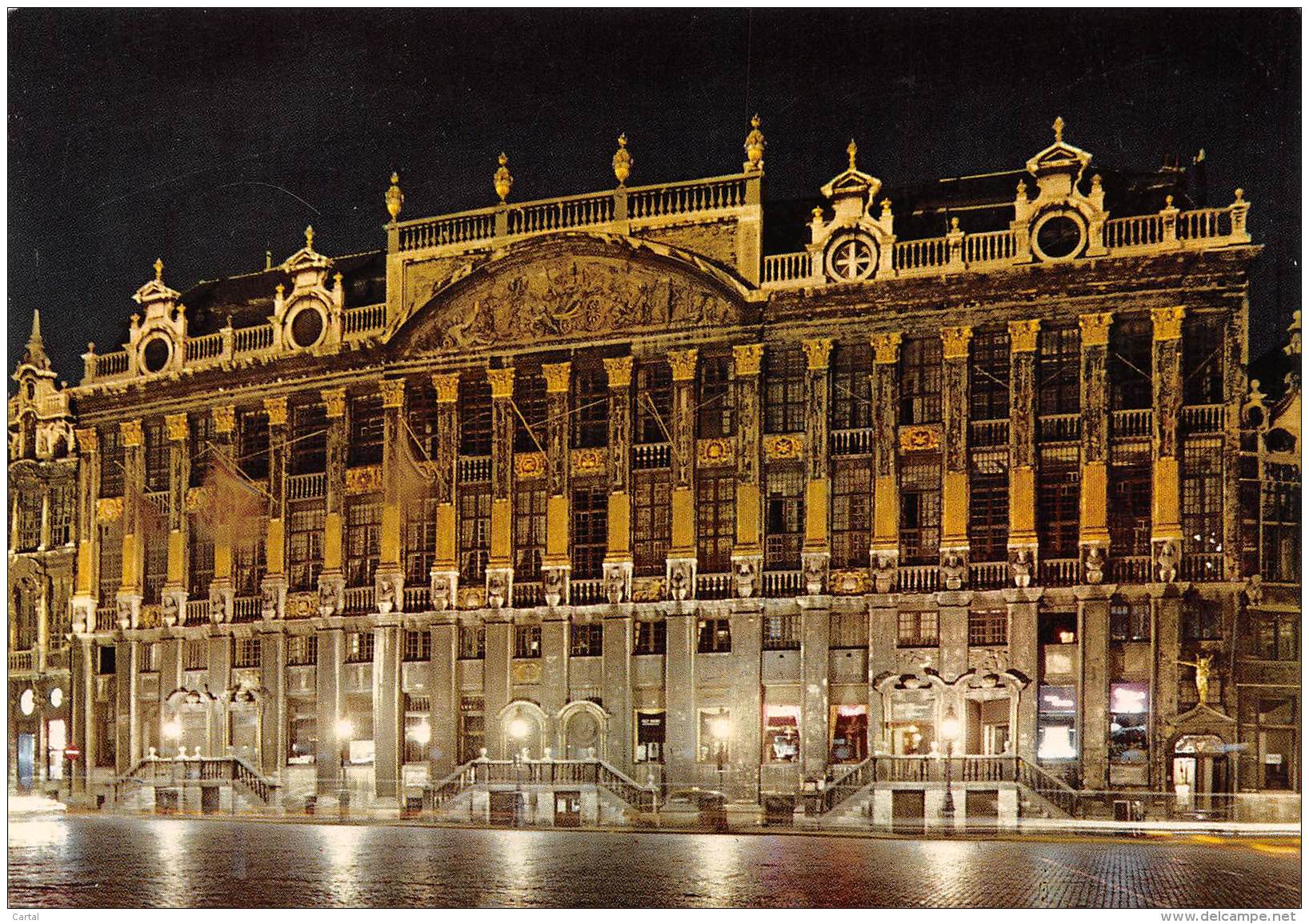 CPM - BRUXELLES - Maison Des Ducs De Brabant - Bruxelles La Nuit