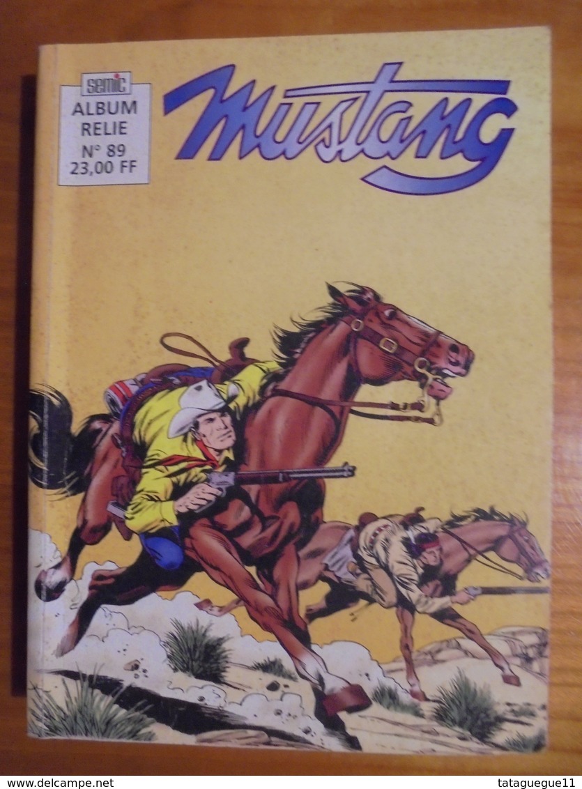 Ancien - Album BD - MUSTANG Album Relié N° 89 Semic 1998 - Mustang