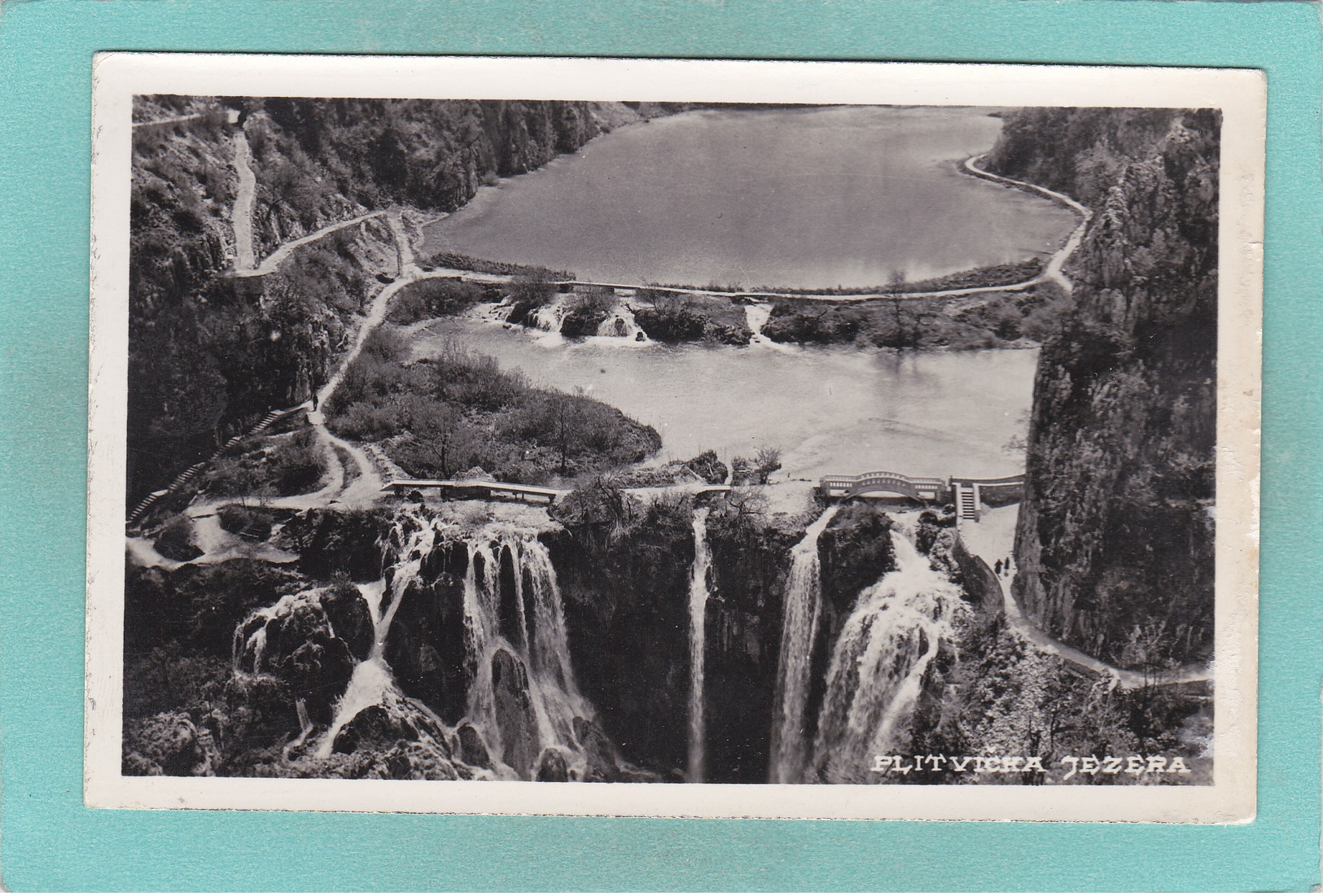 Small Postcard Of Plitvice Lakes National Park, Lika-Senj, Croatia,Q89. - Croatia