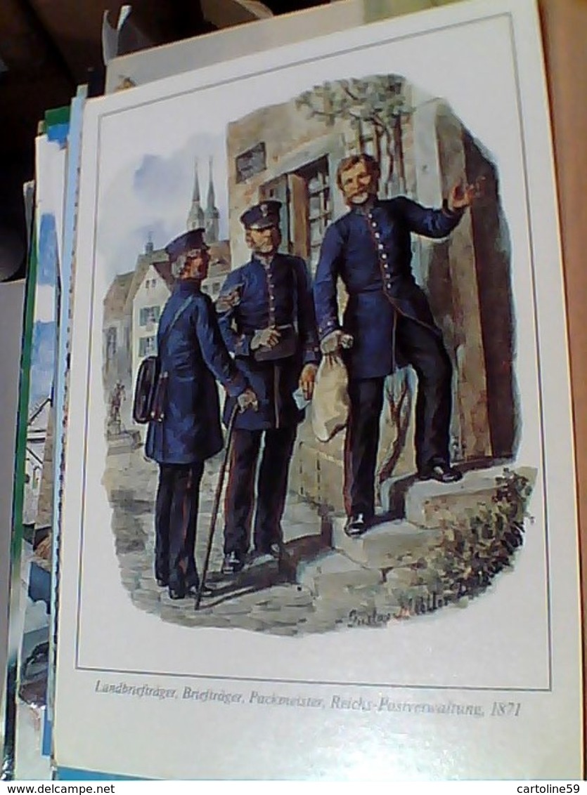 POSTA POSTINI Divisa 1871GERMANY Ansichtskarte Landbriefträger & Packmeister, SSt Speyer 500 Jahre Posta  N1990 GN21651 - Poste & Postini