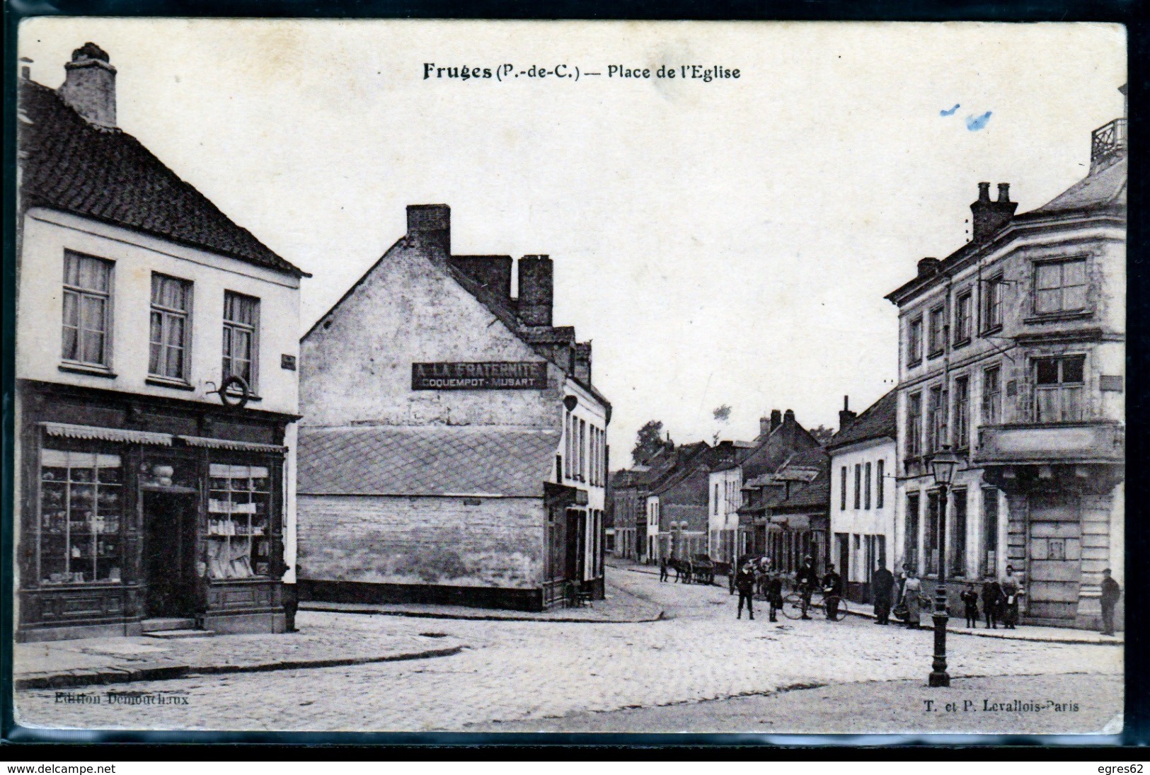 N:257   Fruges  Place De ' Eglise - Fruges