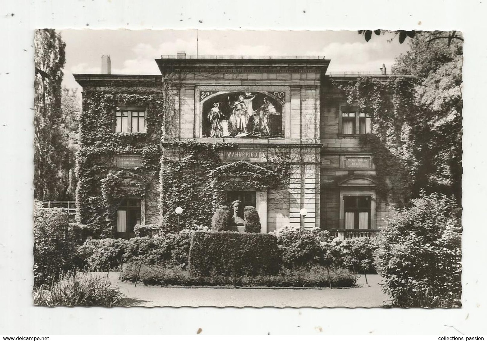 Cp , Allemagne ,  BAYREUTH ,  Villa WAHNFRIED ,  Vierge - Bayreuth