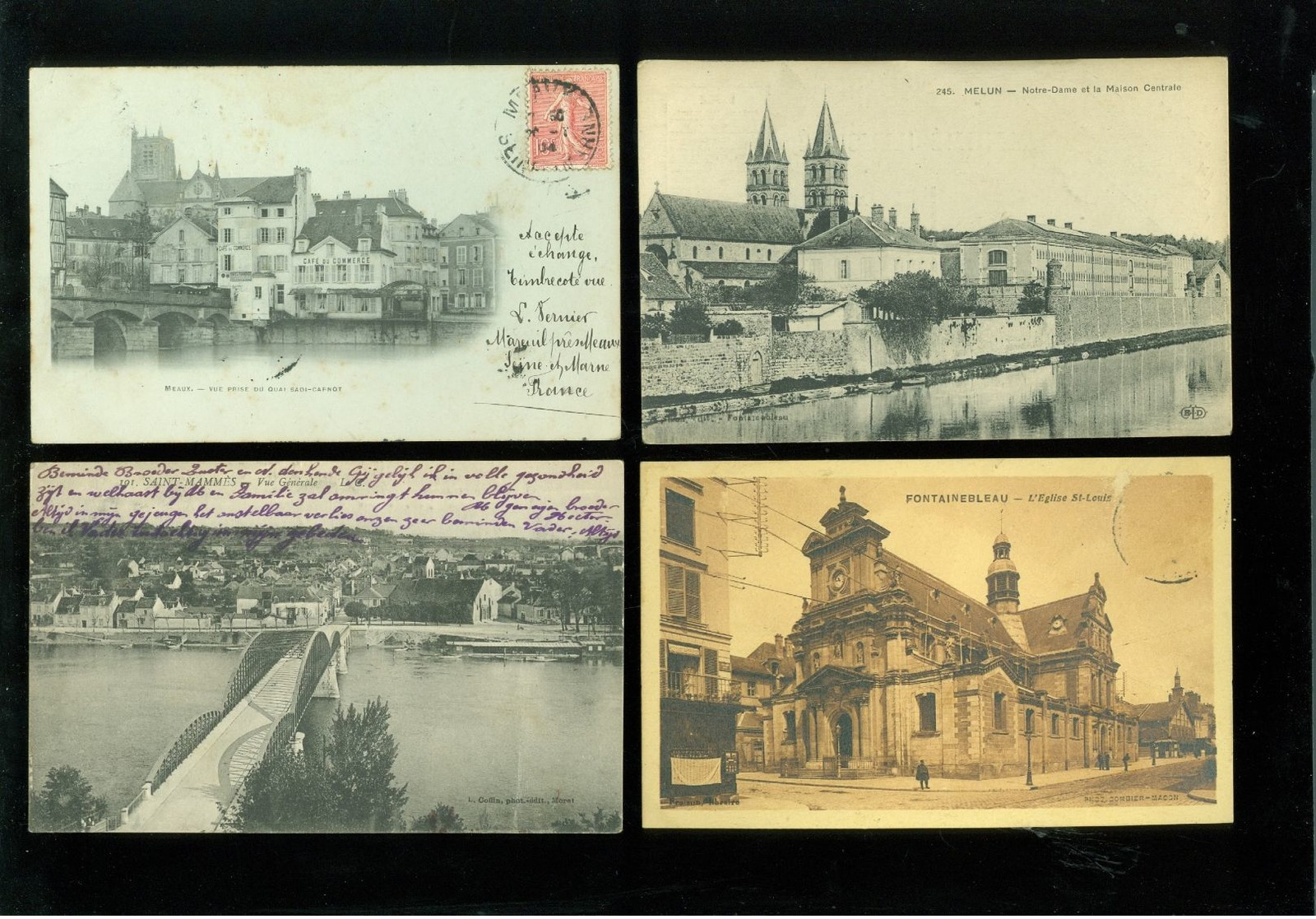 Beau lot de 60 cartes postales de France  Seine - et - Marne  Mooi lot van 60 postkaarten van Frankrijk ( 77) - 60 scans