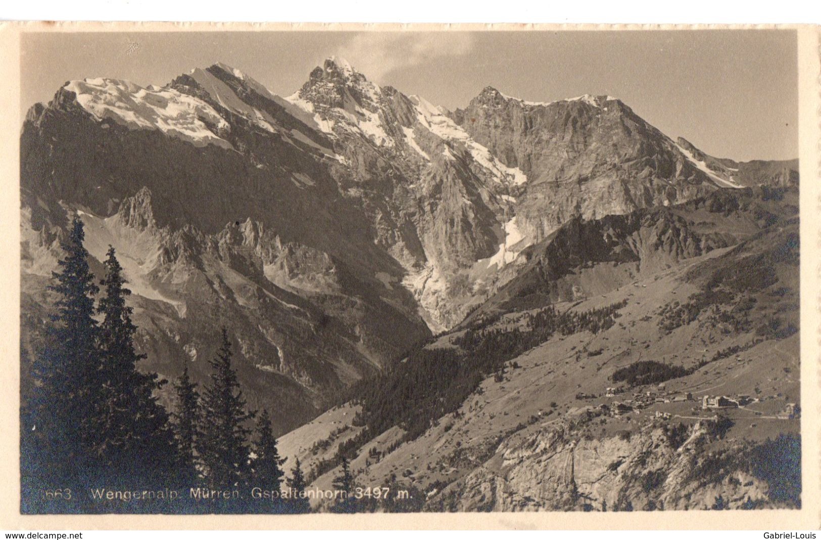 Wengernalp - Mürren - Gspaltenhorn - Mürren