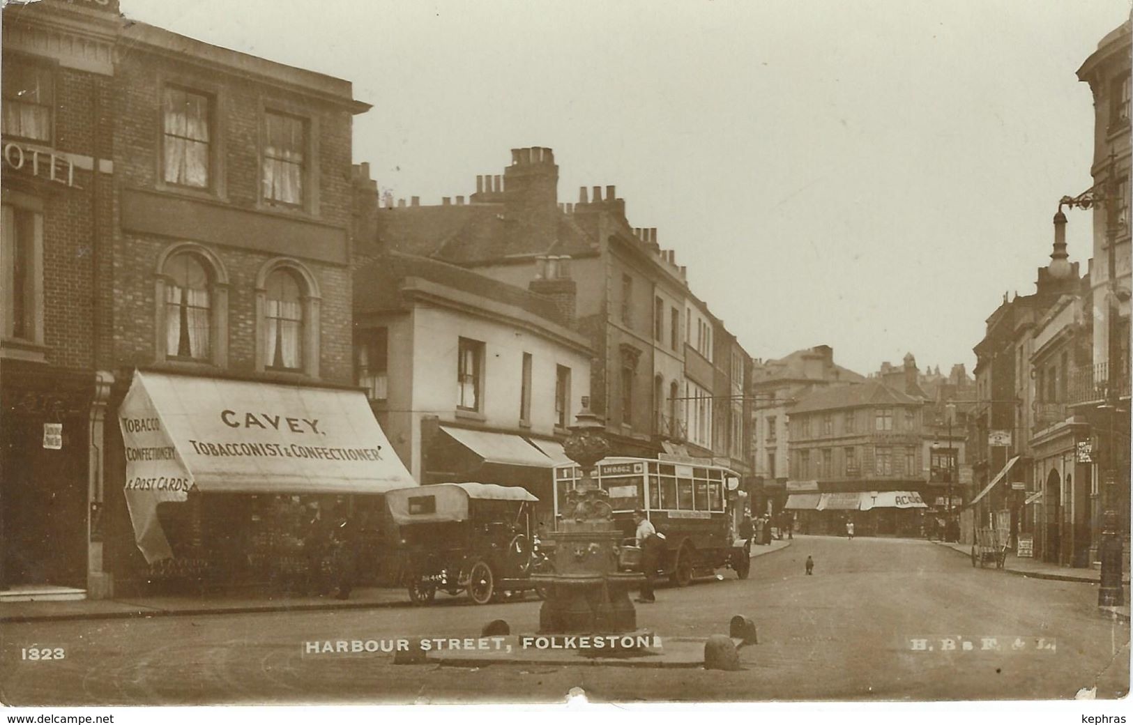 FOLKESTONE : Harbour Street - Cachet De La Poste 1915 - Folkestone