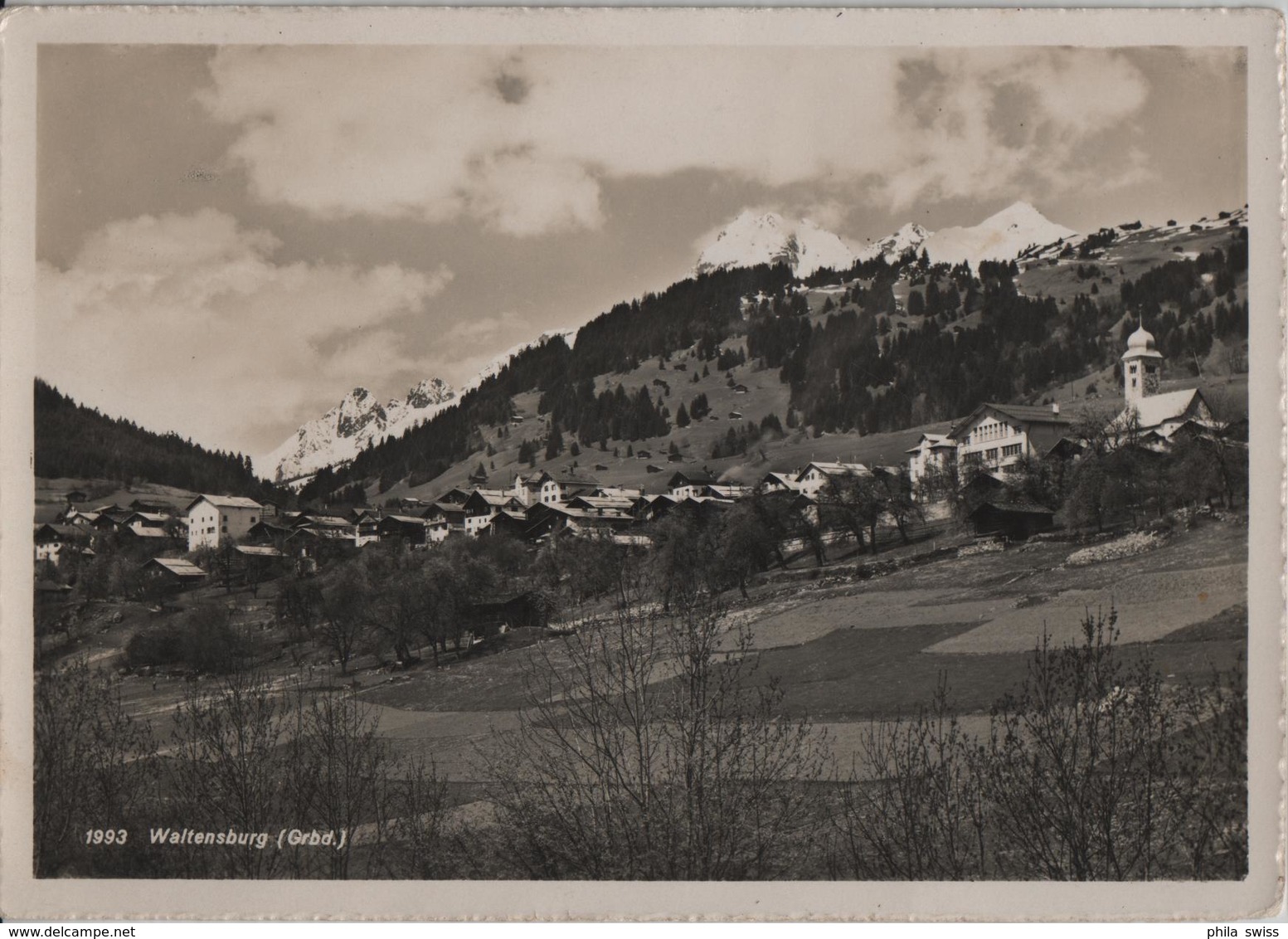 Waltensburg - Generalansicht - Photo: Jules Geiger - Waltensburg/Vuorz