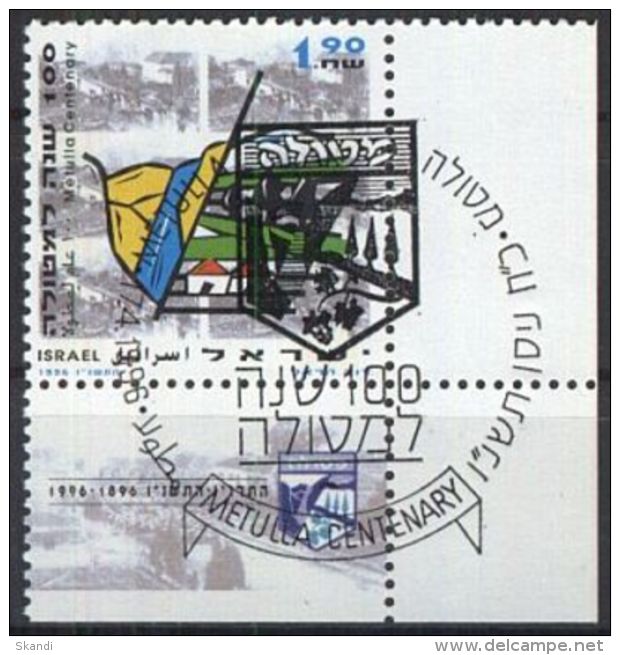 ISRAEL 1996 Mi-Nr. 1367 O Used Aus Abo - Oblitérés (avec Tabs)