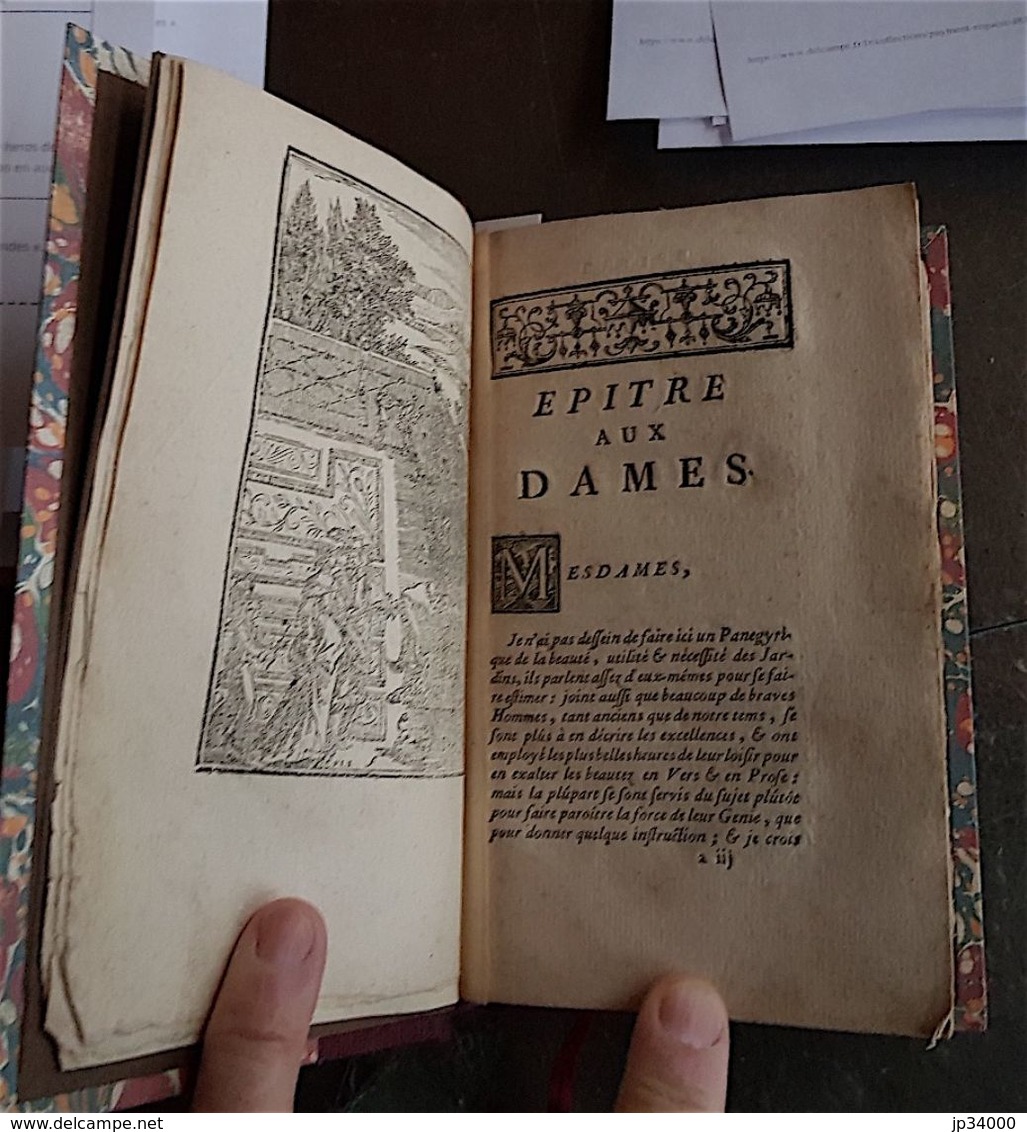 De BONNEFONS Nicolas:  LE JARDINIER FRANCOIS. Edition de 1654. (voir les scans)