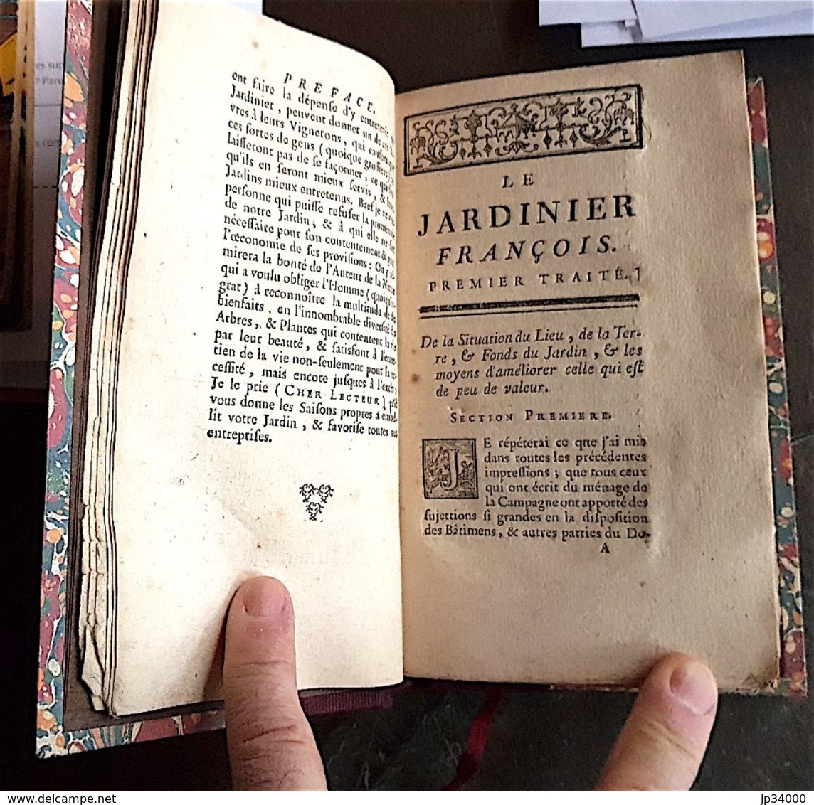 De BONNEFONS Nicolas:  LE JARDINIER FRANCOIS. Edition de 1654. (voir les scans)