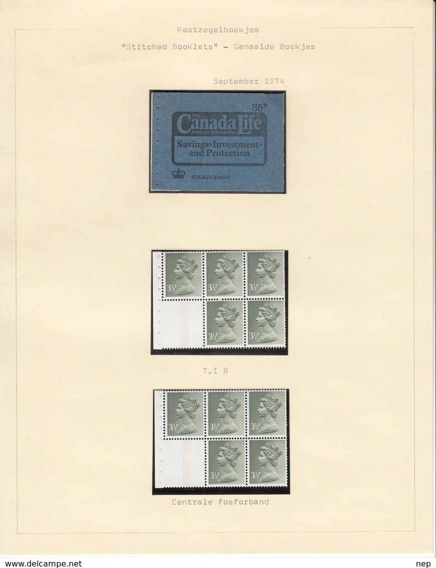 GROOT-BRITTANNIË - Michel - 1971 - Nr  567 Type IB - MNH** - Markenheftchen