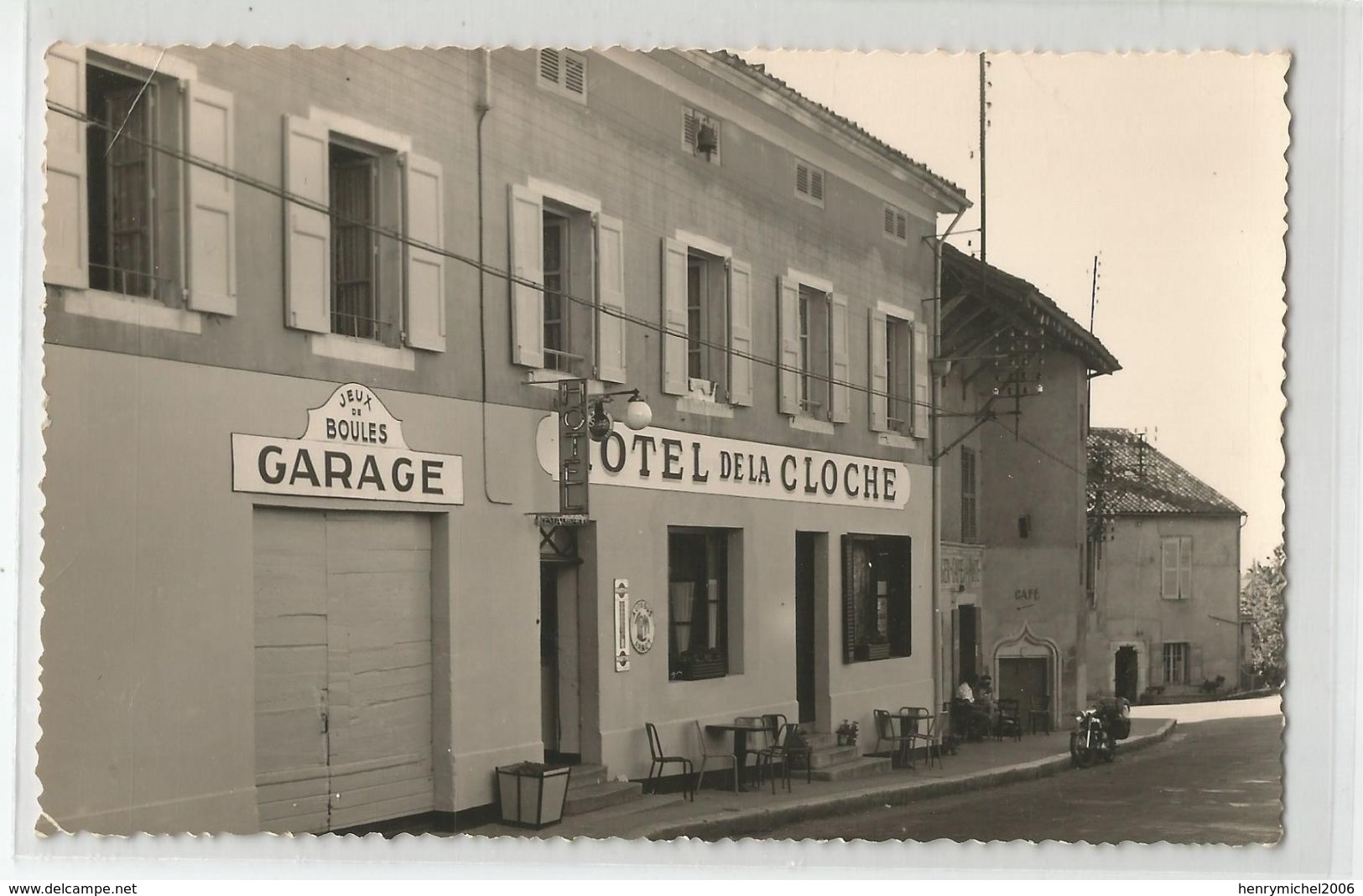 Ain 01 - Coligny Hotel De La Cloche Carte Photo 1959 - Non Classés