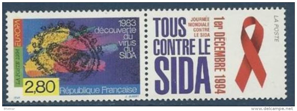 FR YT 2916 " Lutte Contre Le SIDA " 1994 Neuf** - Neufs