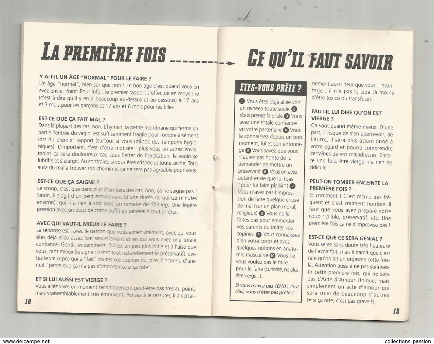 PETIT GUIDE DE LA SEXUALITE , Supplément Au Magazine 20 ANS ,n° 134, 7 Scans, 32 Pages ,frais Fr 1.95 E - Autres & Non Classés