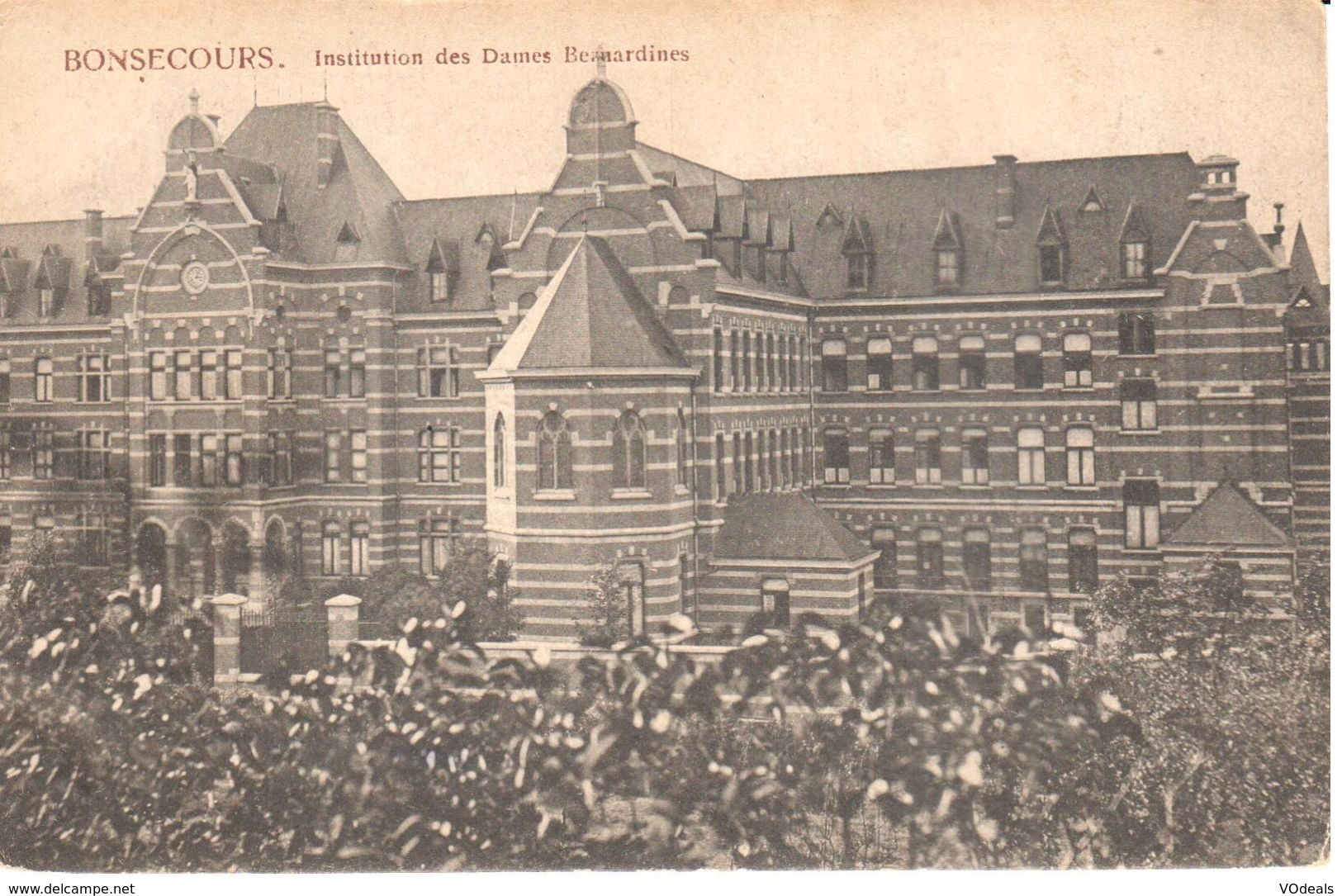 Péruwelz - CPA - Bonsecours - Institution Des Dames Bernardines - Péruwelz