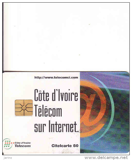 Côte D'Ivoire Télécom Sur Internet Card, Citelcarte 50 - Costa D'Avorio