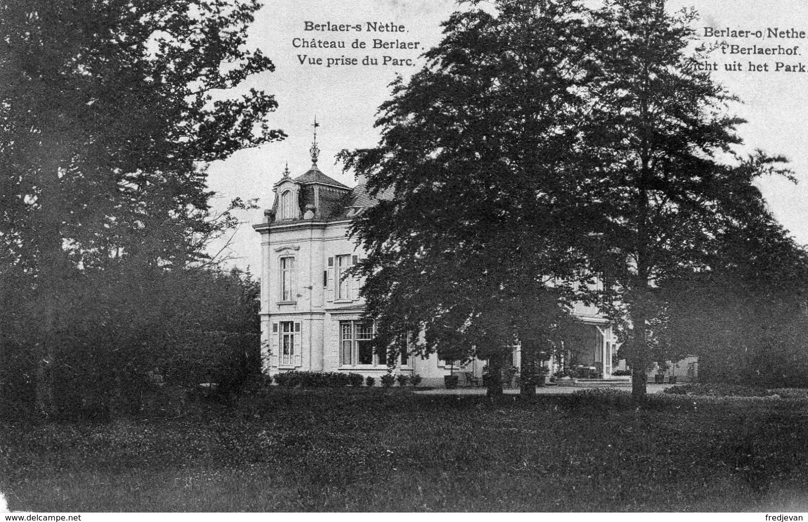 Berlaer - S Nethe - Chateau De Berlaer - Berlaar