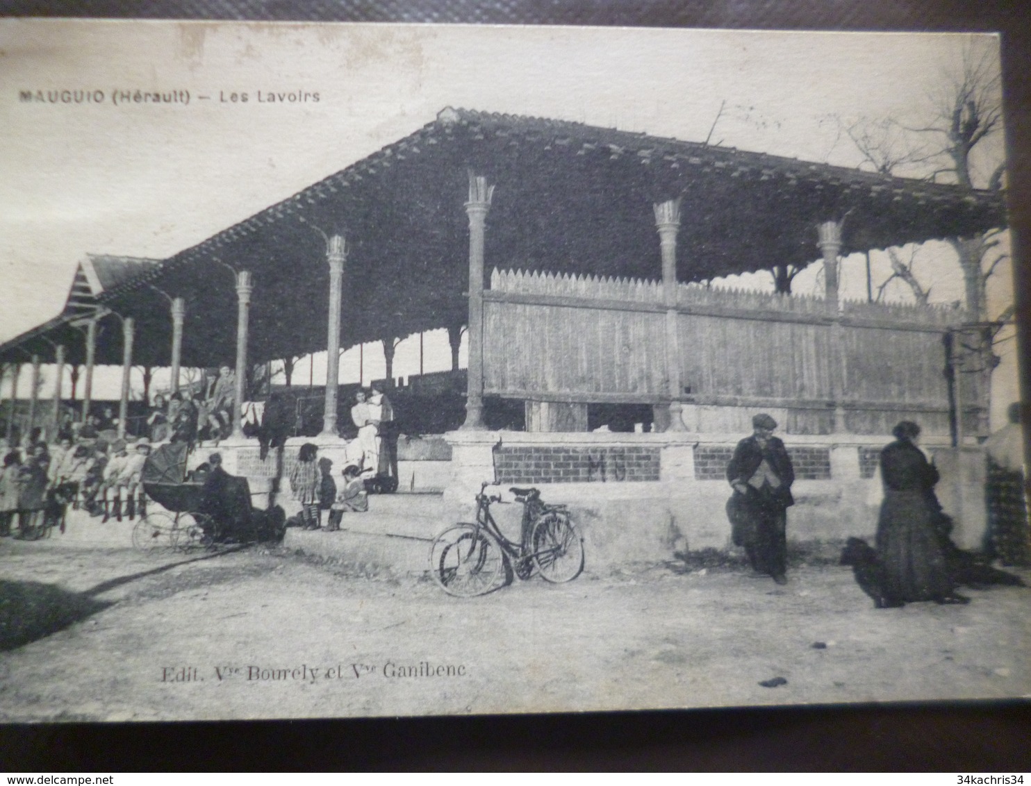 CPA 34 Hérault Mauguio Les Lavoirs TBE - Mauguio