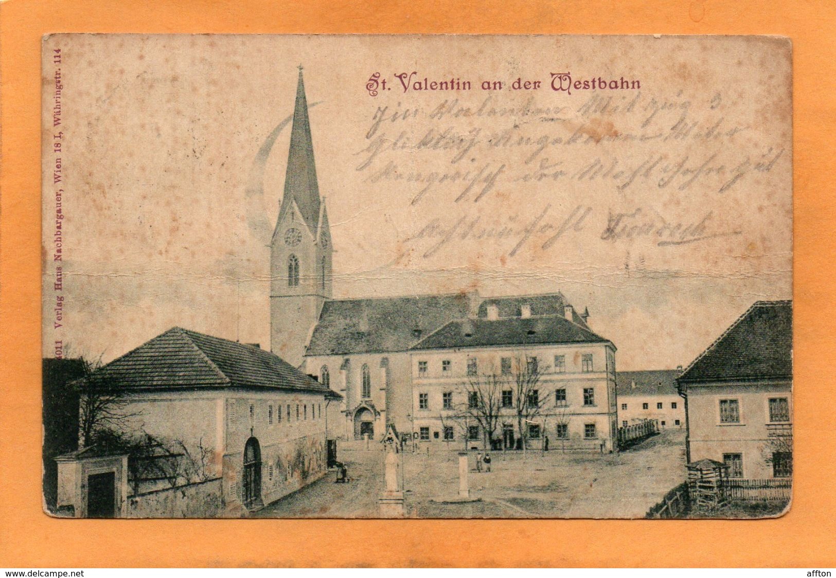 St Valentin NO 1898 Postcard - St. Valentin
