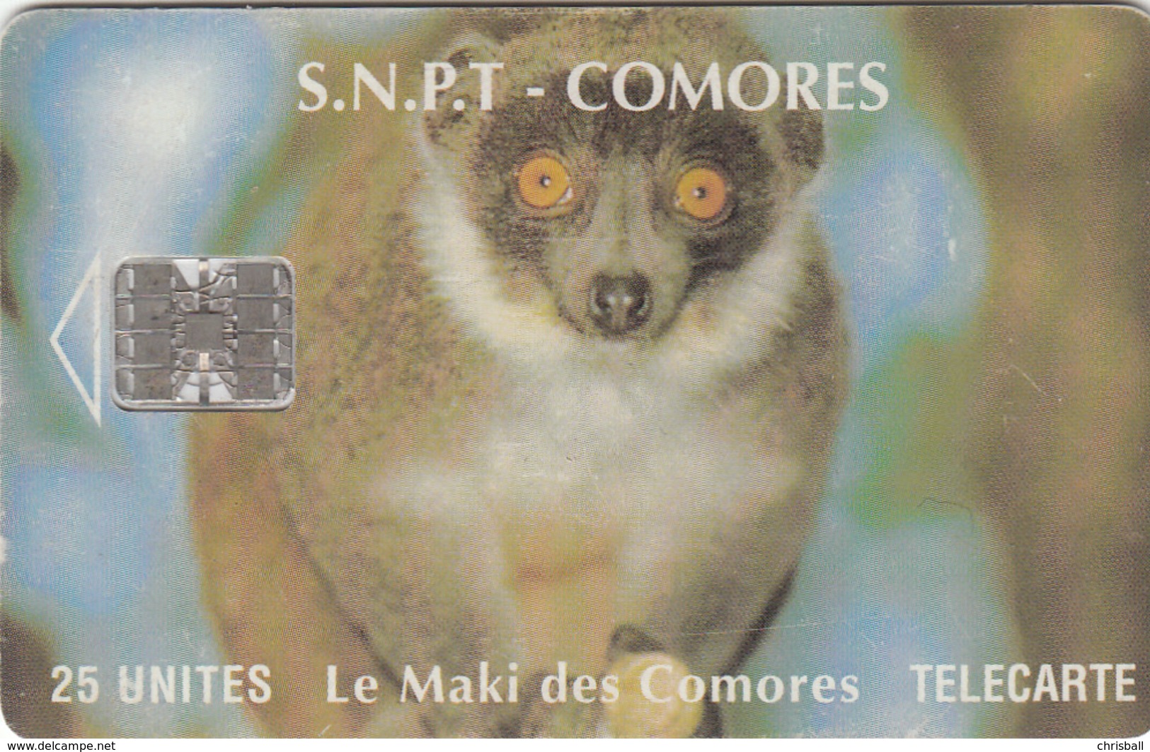 Comores Phonecard - Lemur - Superb Used - Komoren