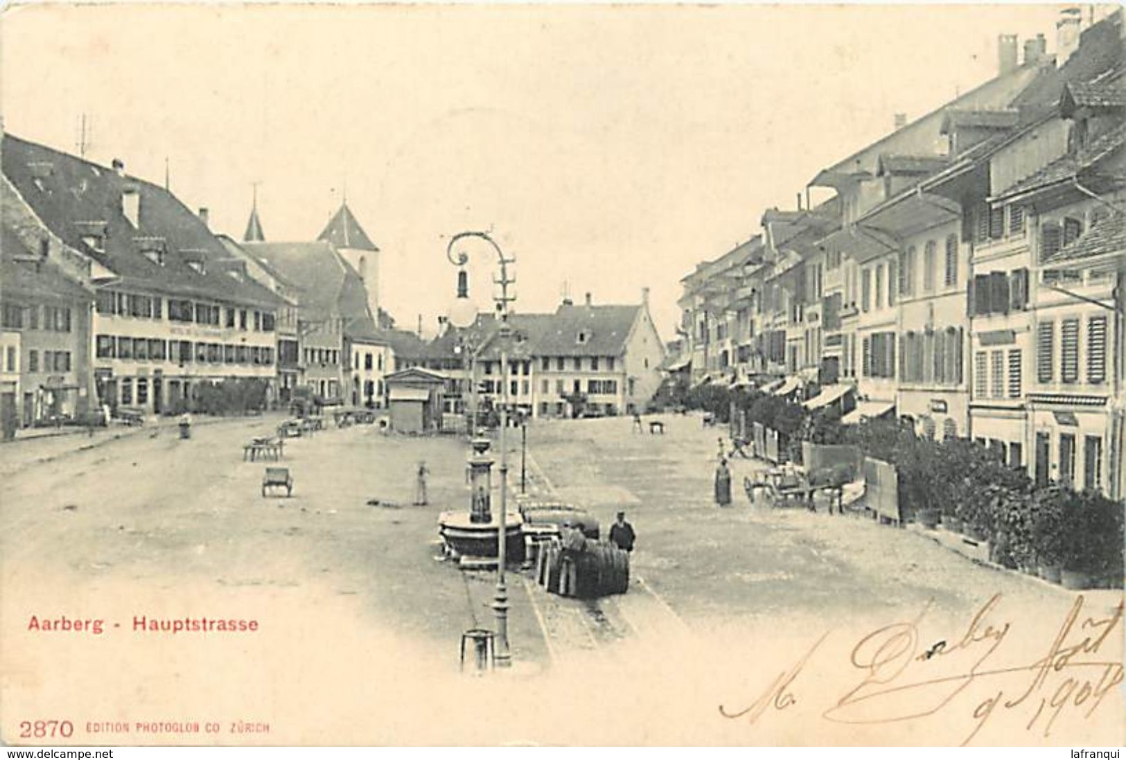 -ref  W403- Suisse - Aarberg   - Carte Bon Etat   - - Aarberg