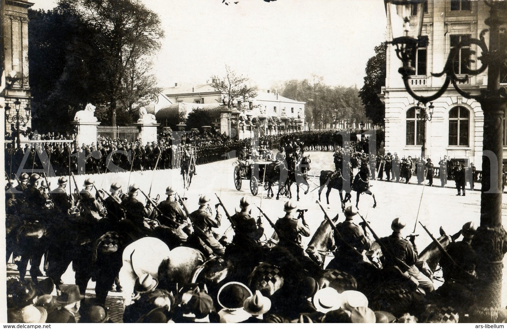 Postcard / ROYALTY / Belgique / Roi Albert I / Koning Albert I / Charlotte De Luxembourg / Bruxelles / 1922 - Fêtes, événements