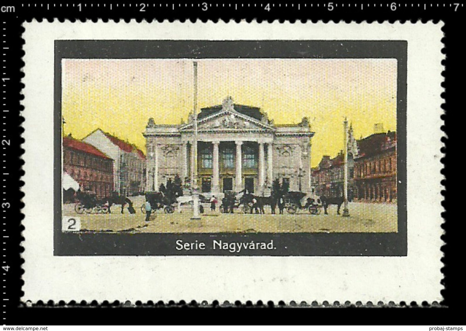 German Poster Stamp, Stamps, Reklamemarke, Cinderellas, Hungary, Ungarn, Oradea, Nagyvárad - Cinderellas