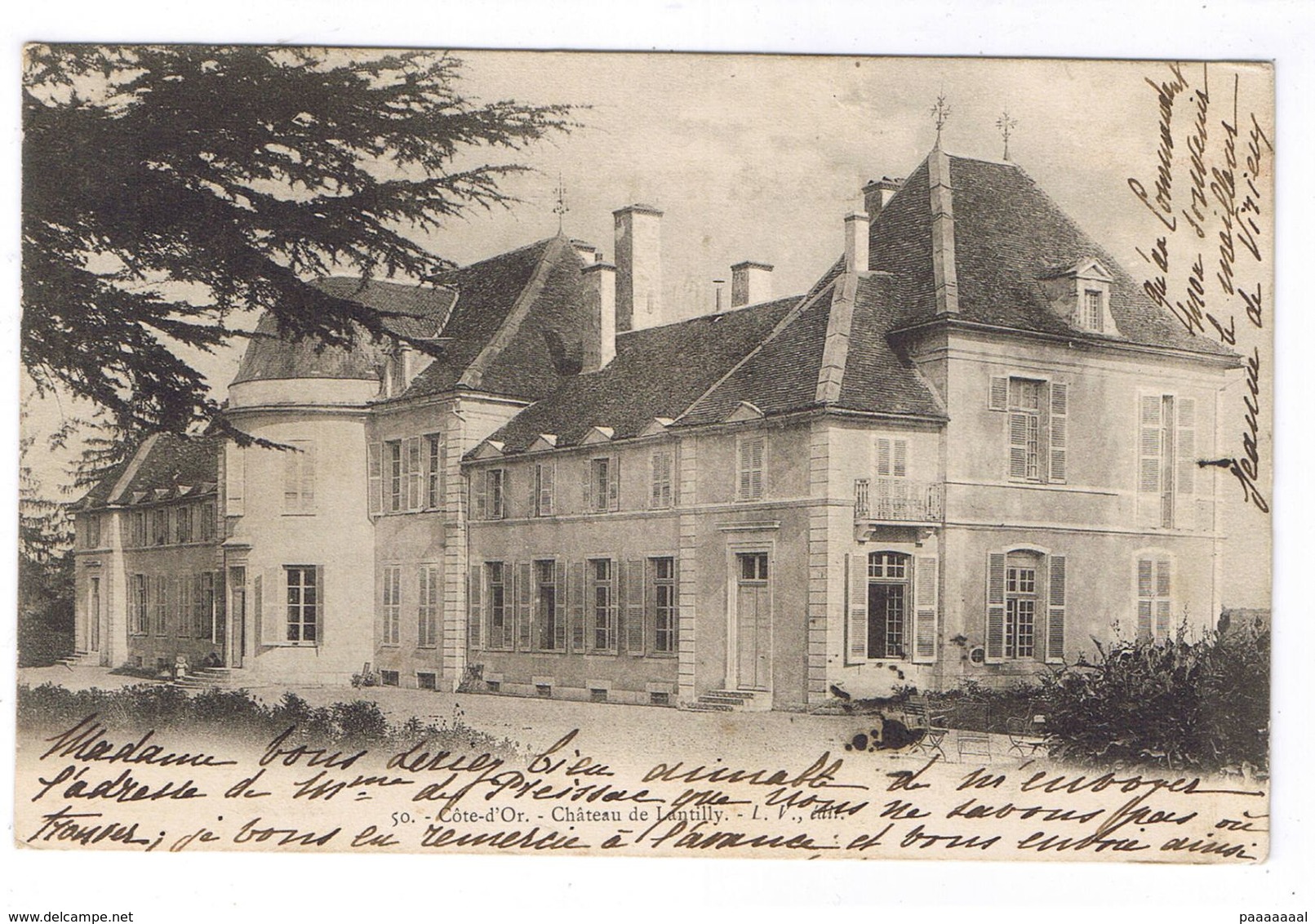 SEMUR LES ENVIRONS  LE CHATEAU DE LANTILLY - Semur