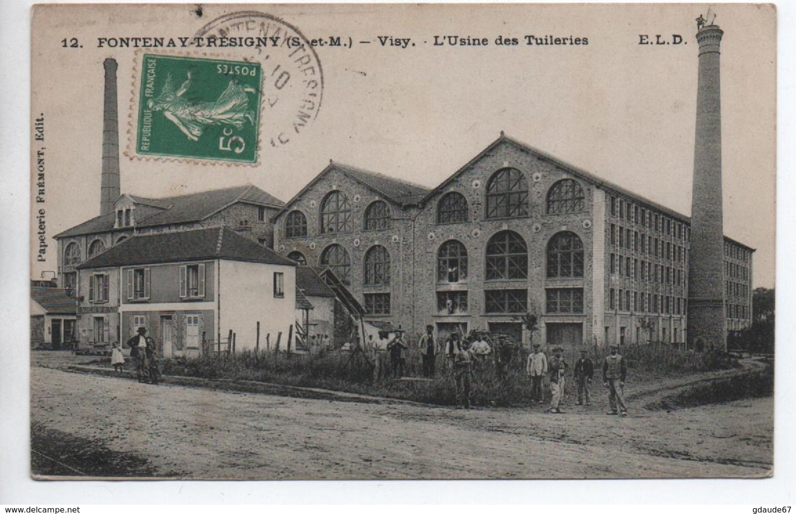 FONTENAY TRESIGNY (77) - VISY - L'USINE DES TUILERIES - Fontenay Tresigny