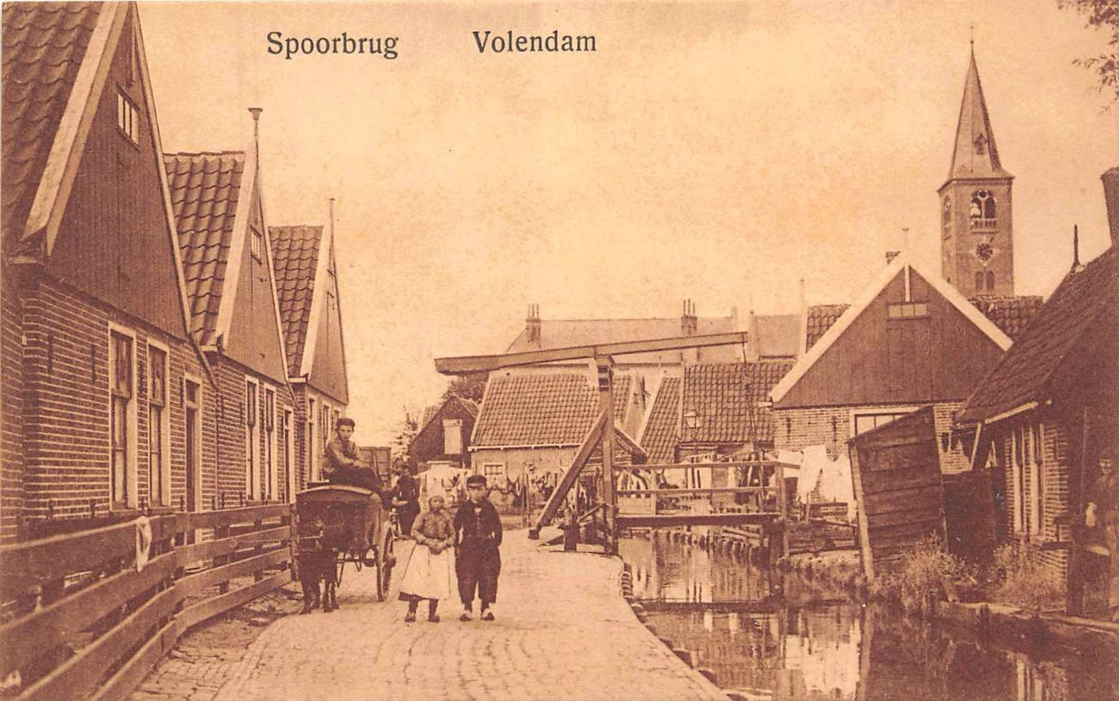 SPOORBRUG  - - Volendam