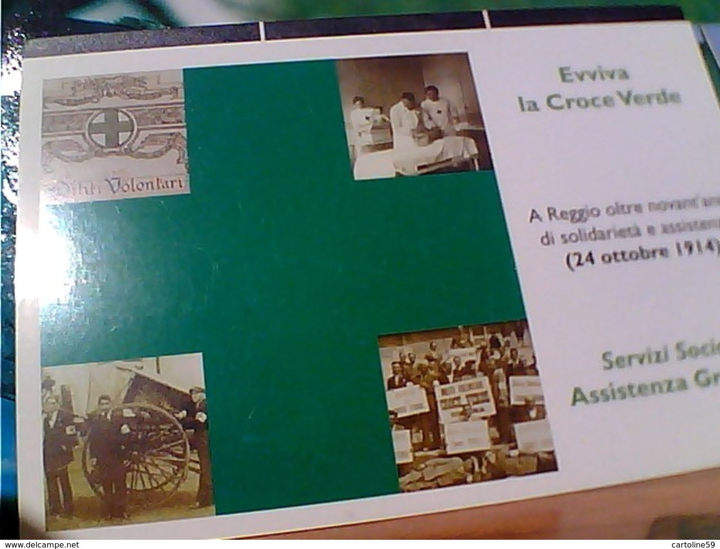 CROCE VERDE DI ALBINEA REGGIO EMILIA   90° ATTIVITA N2004  GN21686 - Croce Rossa