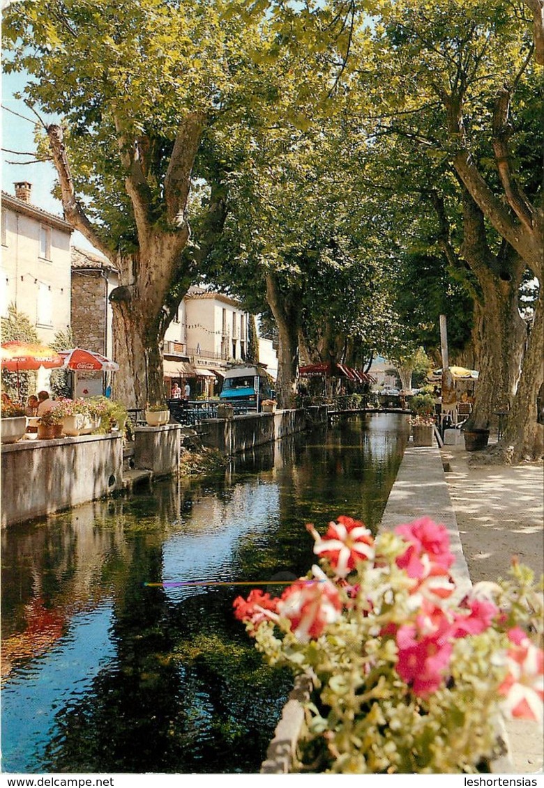 GOUDARGUES CANAL DE LA FONTAINE JOLIE CARTE - Autres & Non Classés