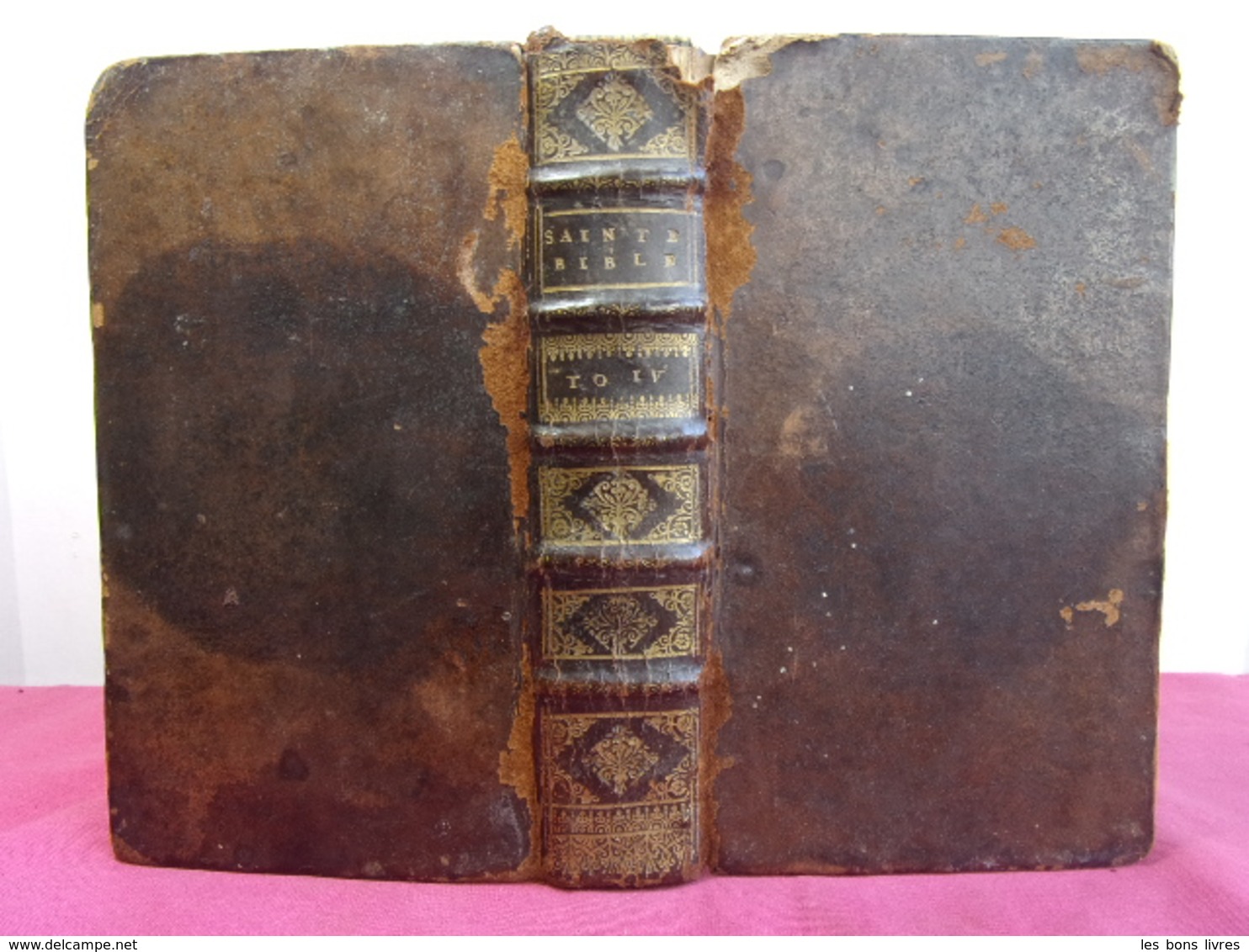 LA SAINTE BIBLE Contenant Le Vieil Et Nouveau Testament. MDCXCI - Before 18th Century