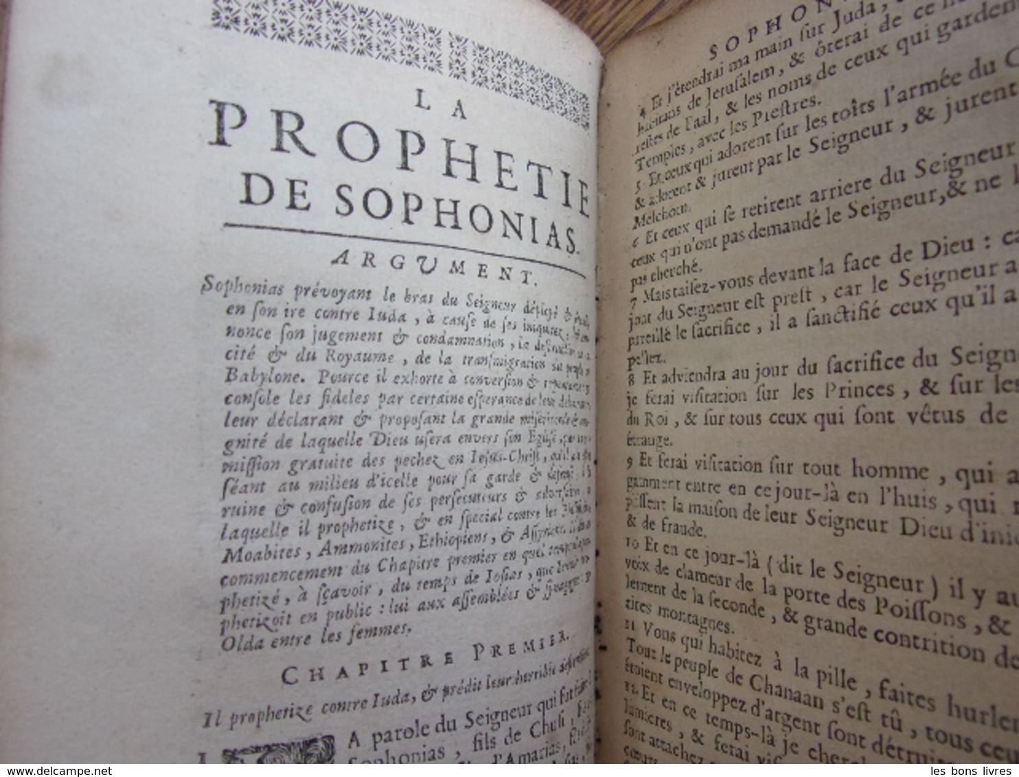 LA SAINTE BIBLE Contenant Le Vieil Et Nouveau Testament. MDCXCI - Bis 1700
