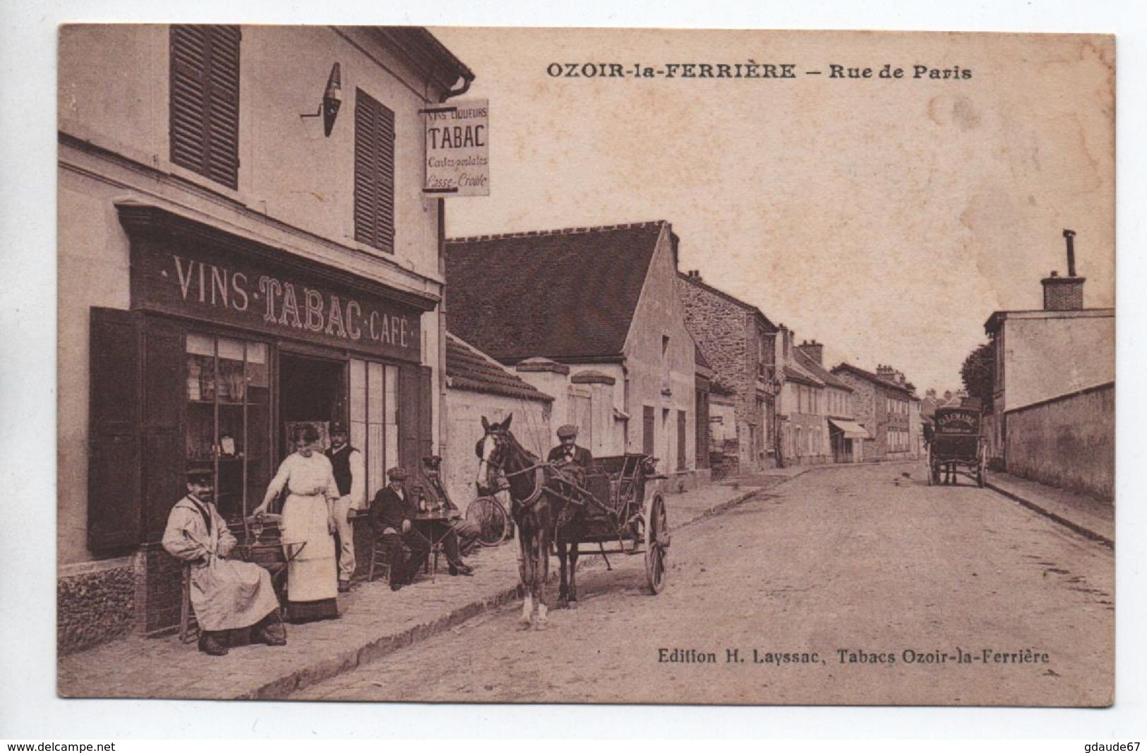 OZOIR LA FERRIERE (77) - RUE DE PARIS - Autres & Non Classés