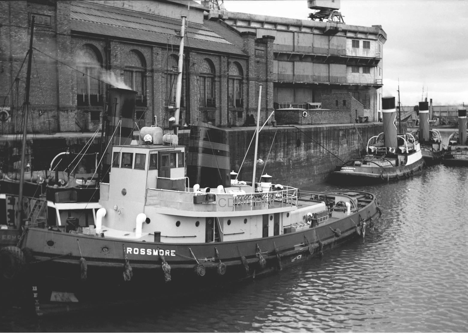 7X5 PHOTO OF ROSSMORE AND REAS TUGS LIVERPOOL 60S - Other & Unclassified