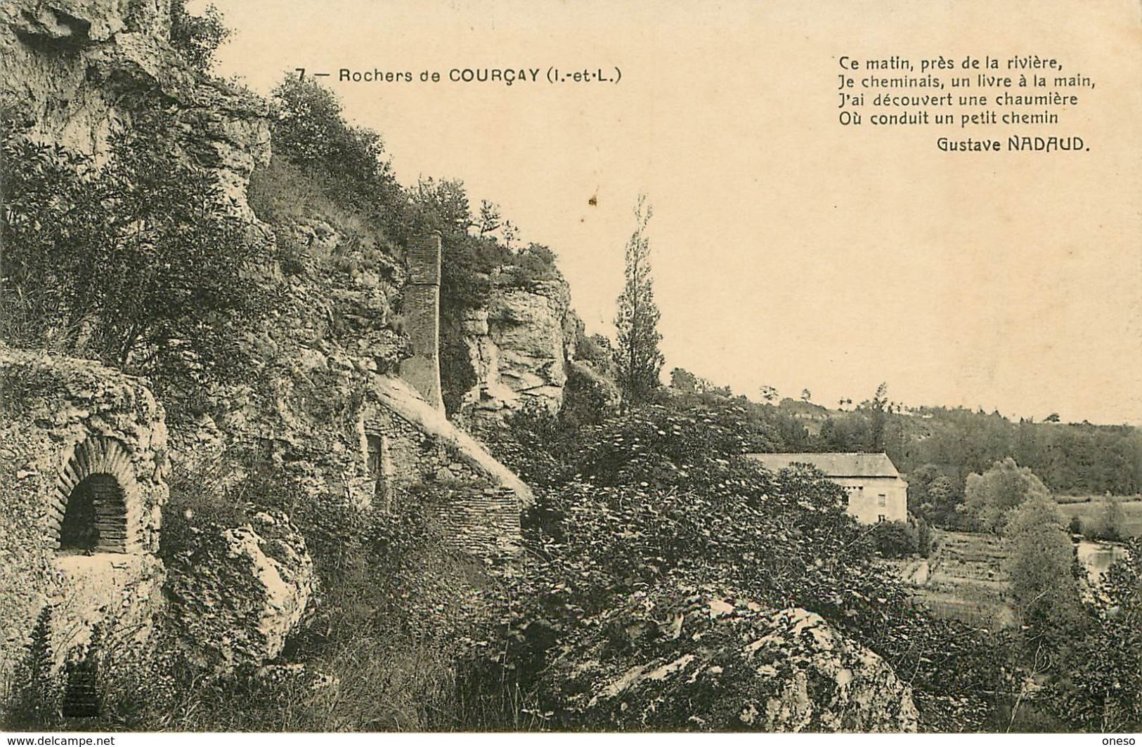 Indre et Loire - Lot N° 143 - Lots en vrac - Lot divers du département d'Indre et Loire - Lot de 37 cartes