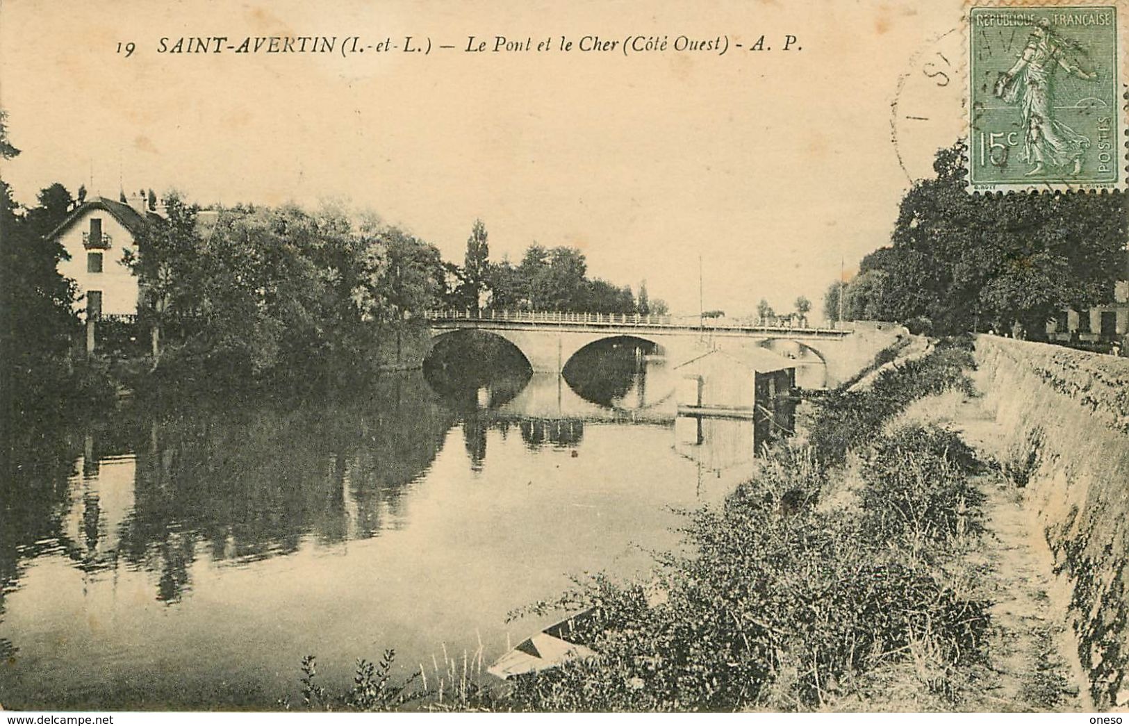 Indre et Loire - Lot N° 143 - Lots en vrac - Lot divers du département d'Indre et Loire - Lot de 37 cartes