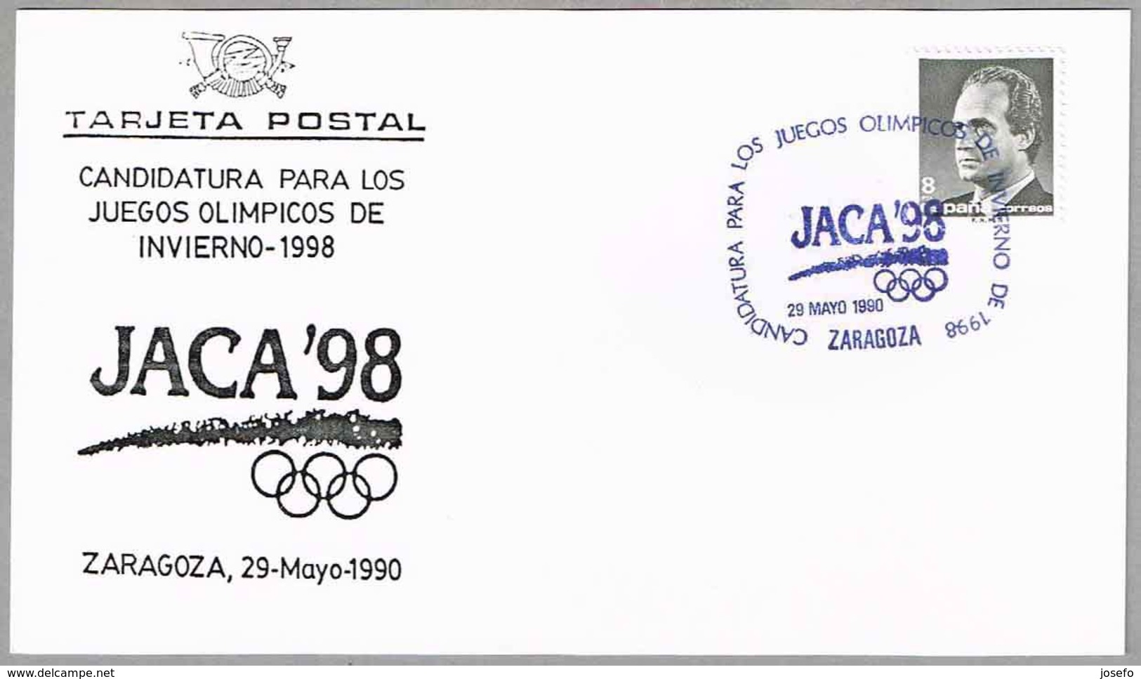 CANDIDATURA De JACA A JUEGOS OLIMPICOS 1998 - Candidature Of Jaca. Zaragoza, Aragon, 1990 - Winter 1998: Nagano