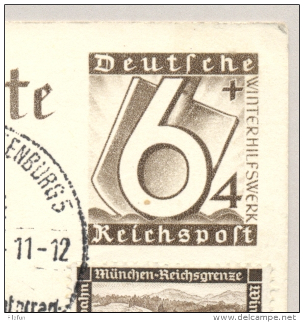 Deutsches Reich - 1947 - 6+4Pf Postkarte Erster Spatenstich Autobahn / Automobil Ausstellung Berlin - Andere & Zonder Classificatie